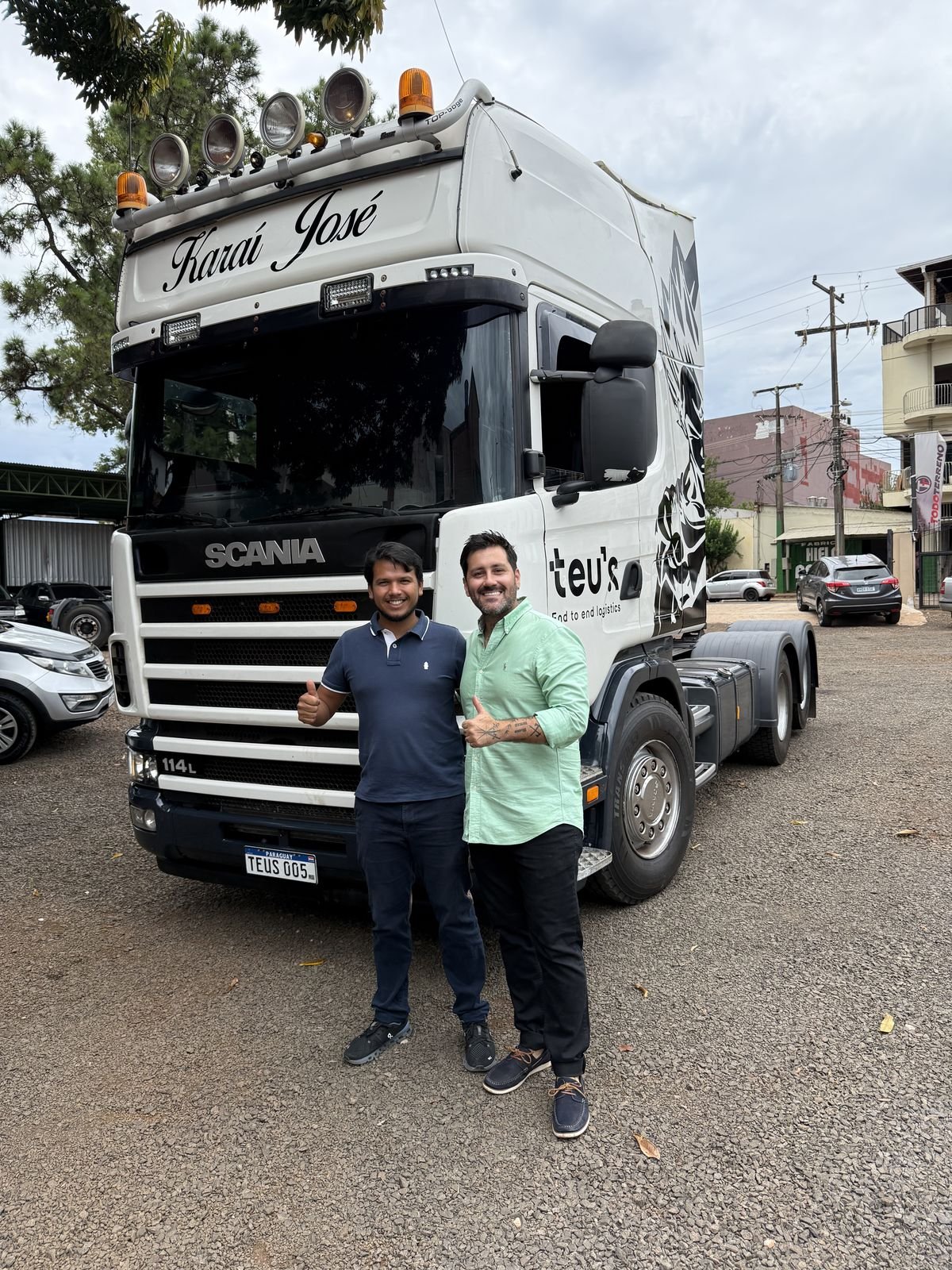 Entrega de Scania a cliente